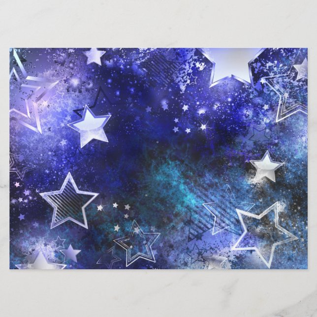 Space Background with Stars Programme (Front)