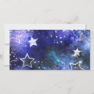 Space Background with Stars Save The Date