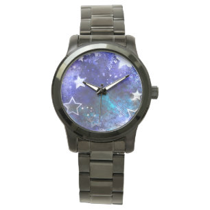 Space Background with Stars Watch