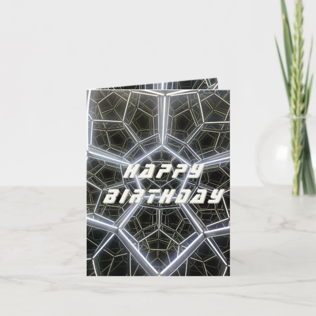 Space Birthday Card (Front)