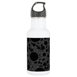 Space Bubble Spots - Black 532 Ml Water Bottle