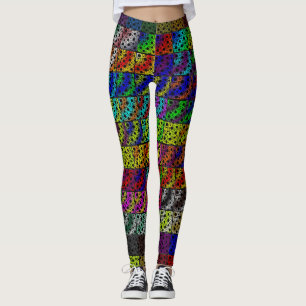 Space Bubble Spots Collection Leggings