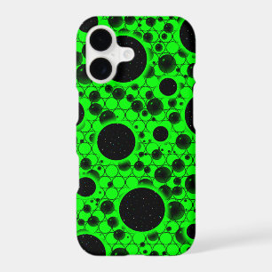 Space Bubble Spots - Green