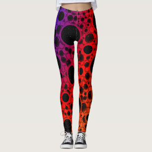 Space Bubble Spots - Heat PBROY Leggings