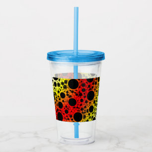 Space Bubble Spots - Heat WYR Acrylic Tumbler