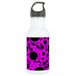 Space Bubble Spots - Pink 532 Ml Water Bottle