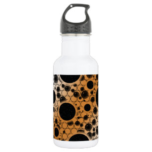 Space Bubble Spots - White/Bronze 532 Ml Water Bottle