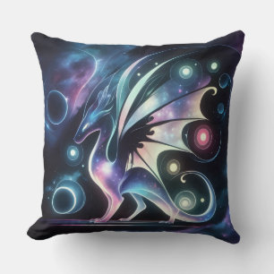 Space Butterfly Dragon  Cushion