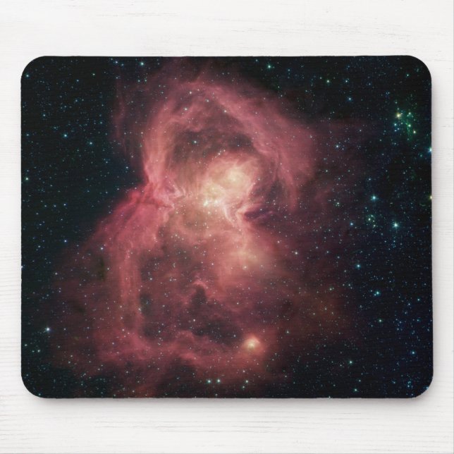 Space Butterfly Nebula Mouse Pad (Front)