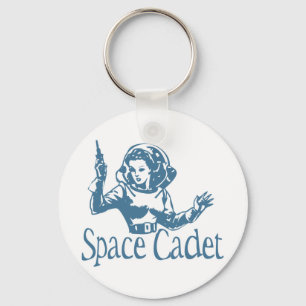 Space Cadet Blue Key Ring
