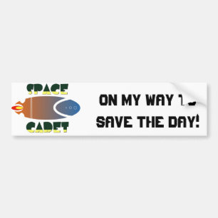 Space Cadet Bumper Sticker