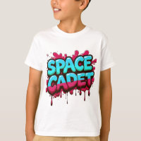 Space Cadet Graffiti Typography