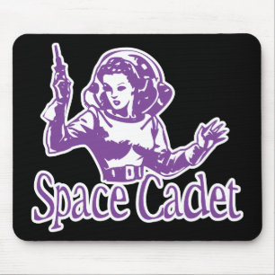 Space Cadet Purple Mouse Pad