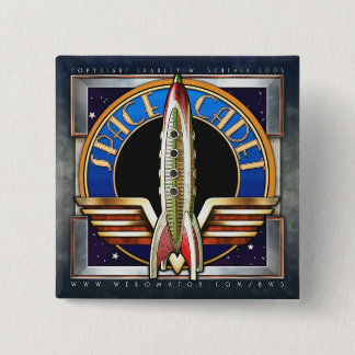 Space Cadet Square Button