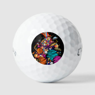 Space Candy Golf Balls