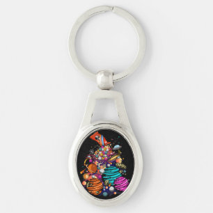 Space Candy Key Ring