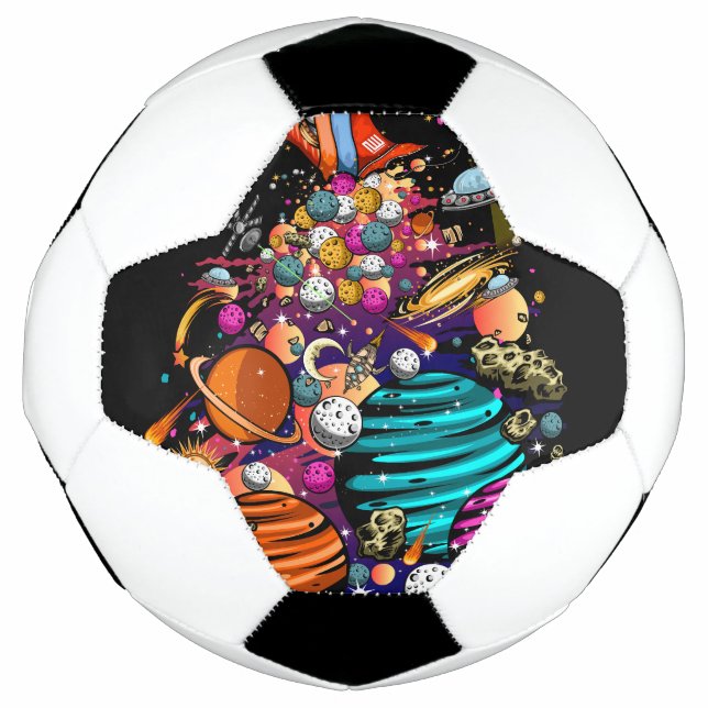 Space Candy Soccer Ball (Front)