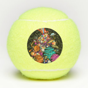 Space Candy Tennis Balls