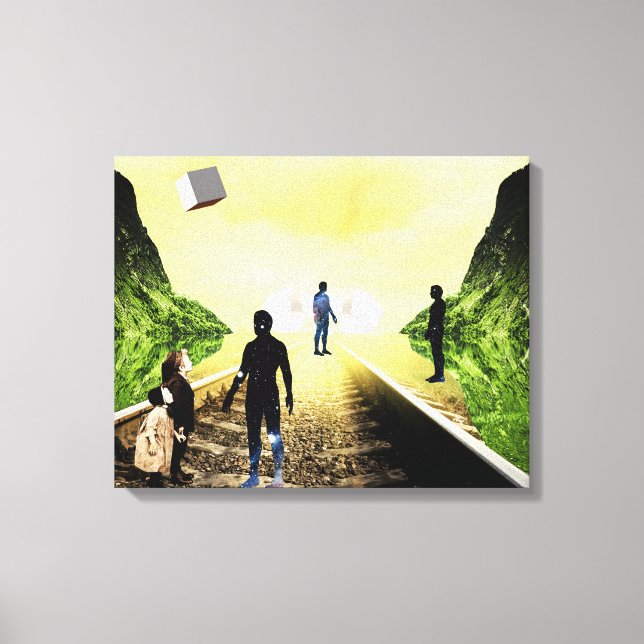 space canvas print (Front)