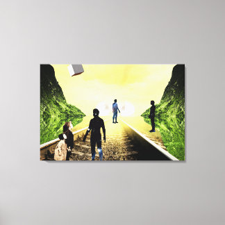 space canvas print