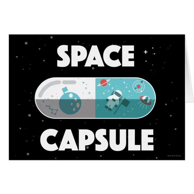 Space Capsule (Front Horizontal)