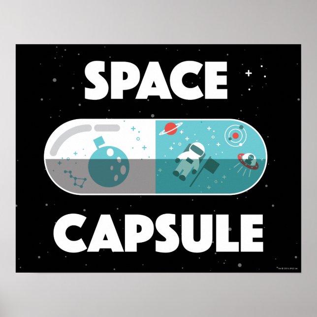 Space Capsule Poster (Front)