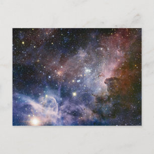 Space Carina Nebula Astronomy Spectacular Postcard