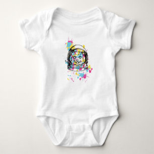 Space Cat Baby Bodysuit
