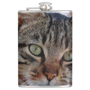 Space Cat Hip Flask