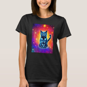 Space Cat Kitty Kitten In Cat Style 1 T-Shirt