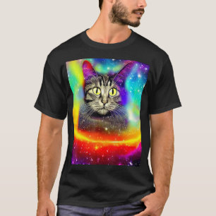 Space Cat Kitty Kitten  In Cat Style 3 T-Shirt