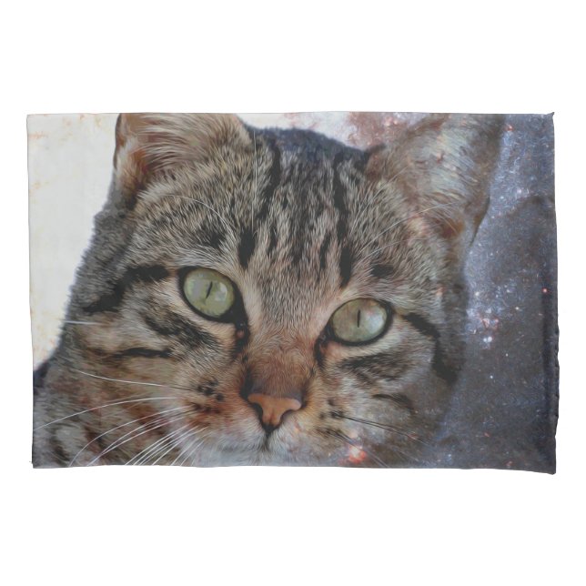 Space Cat Pillowcase (Front)