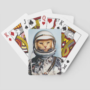 Space Cat Playing Cards