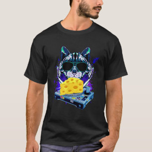 Space Cat Remix DJ cheese Remix for cat galaxy   1 T-Shirt