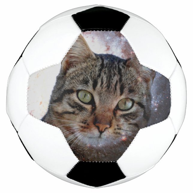 Space Cat Soccer Ball (Front)