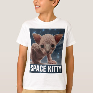 SPACE CAT, SPHYNX KIDS T-Shirts Tees