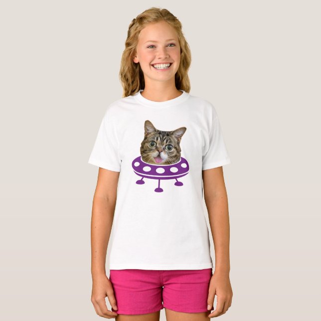 Space Cat  T-Shirt (Front Full)