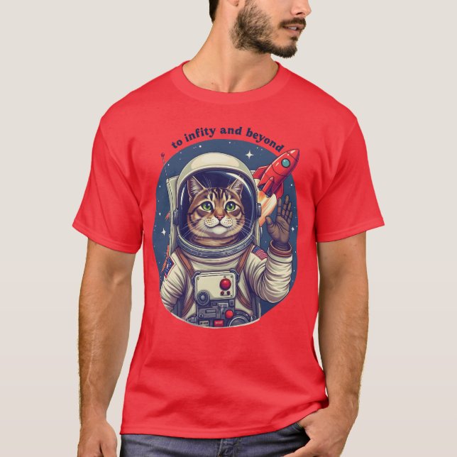Space cat T-Shirt (Front)