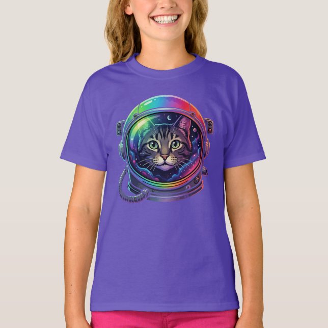 Space cat T-Shirt (Front)