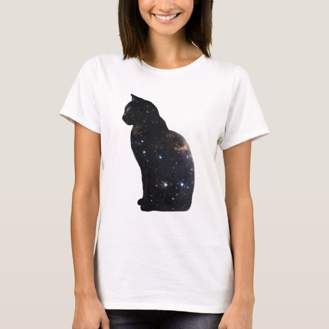 Space Cat T-Shirt (Front)