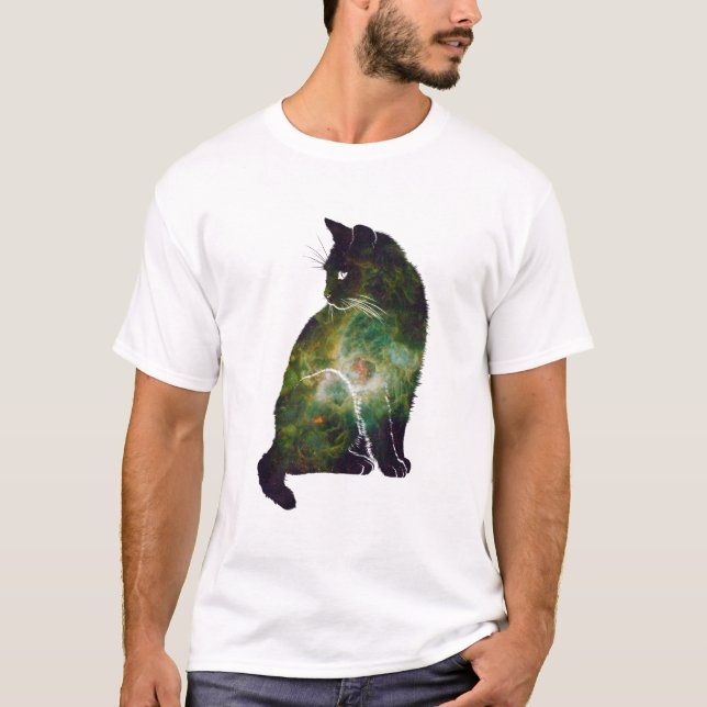 Space Cat T-Shirt (Front)