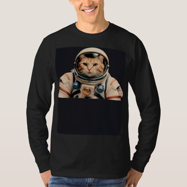 space cat tshirt (Front)