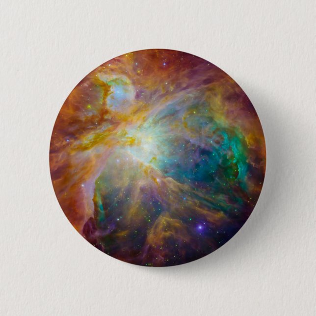 Space - Chaos in Orion 6 Cm Round Badge (Front)