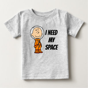SPACE   Charlie Brown Astronaut Baby T-Shirt