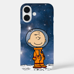 SPACE   Charlie Brown Astronaut iPhone 16 Case