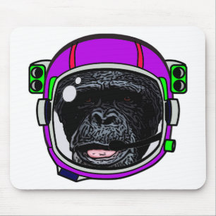 Space Chimp Mouse Pad
