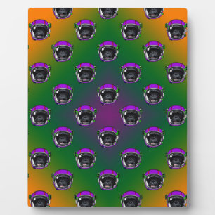 Space Chimp Plaque
