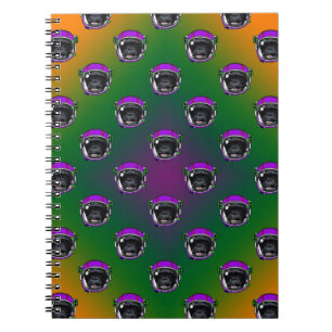 Space Chimp Spiral Notebook
