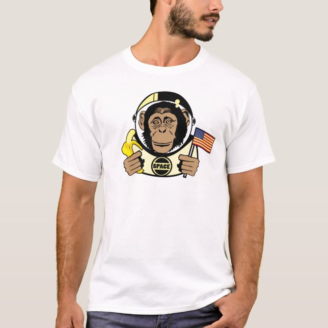 Space Chimp T-Shirt (Front)