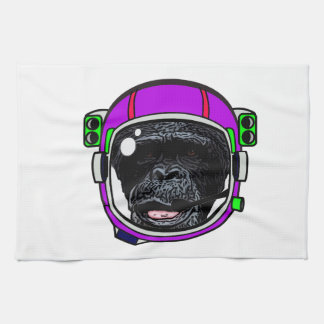 Space Chimp Tea Towel